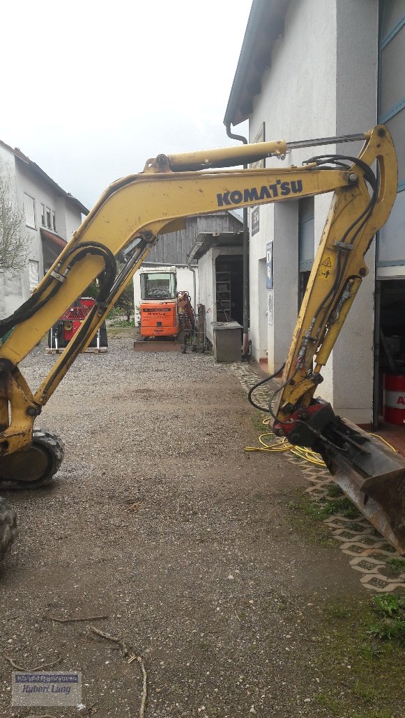 Minibagger a típus Komatsu PC 35 MR, Gebrauchtmaschine ekkor: Gimpertshausen (Kép 8)