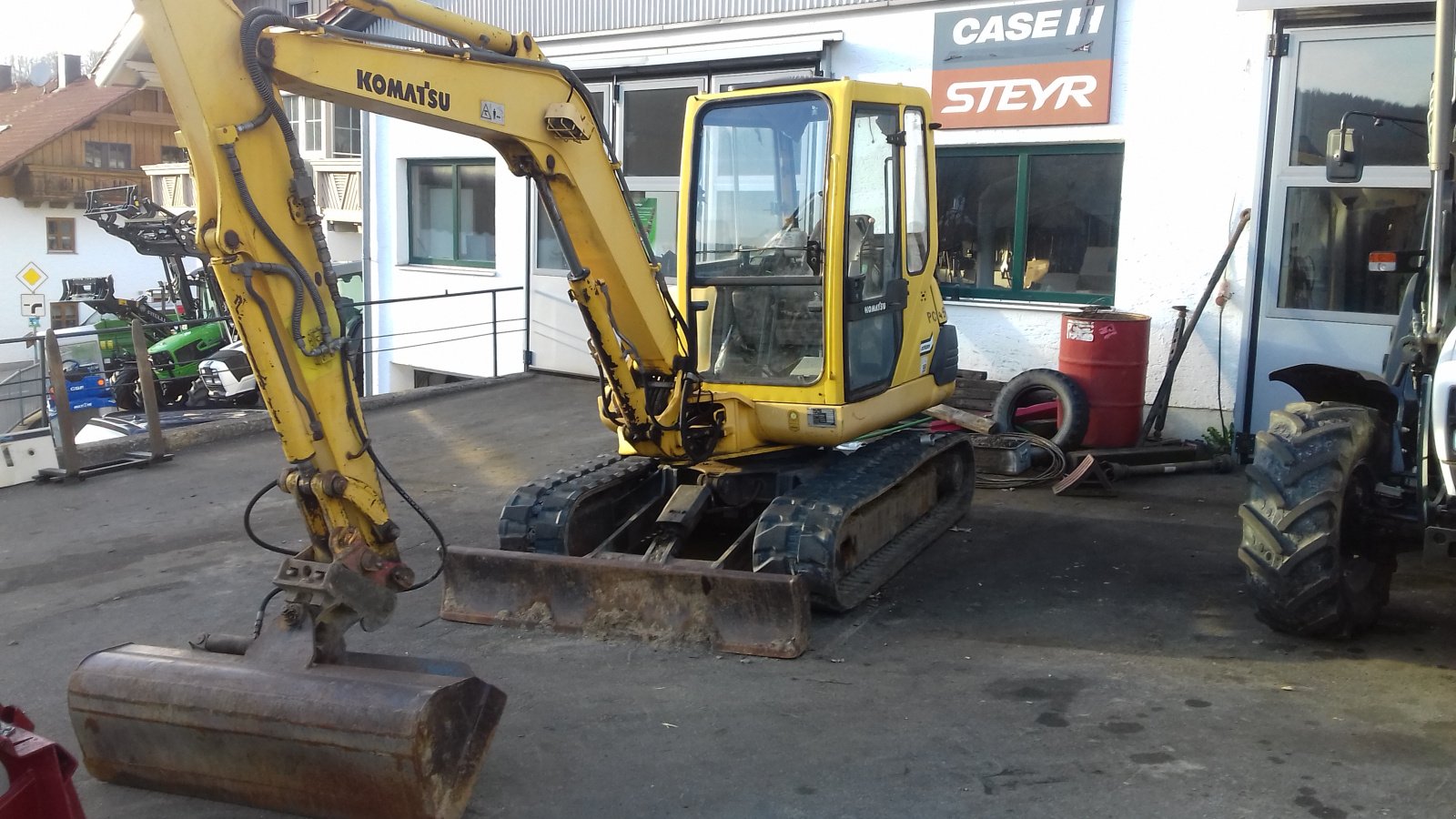 Minibagger des Typs Komatsu PC 45-1, Gebrauchtmaschine in Prackenbach (Bild 4)