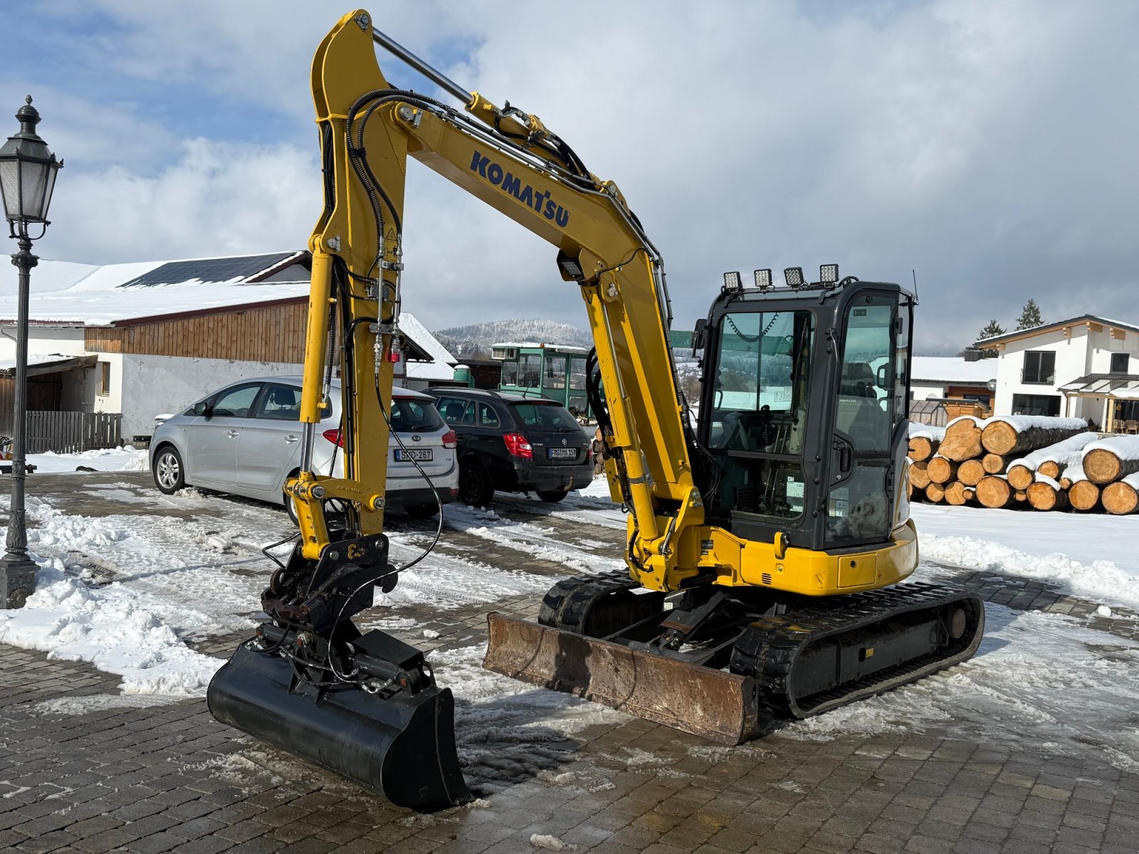 Minibagger tip Komatsu PC 55 MR-5, Gebrauchtmaschine in Neureichenau (Poză 2)