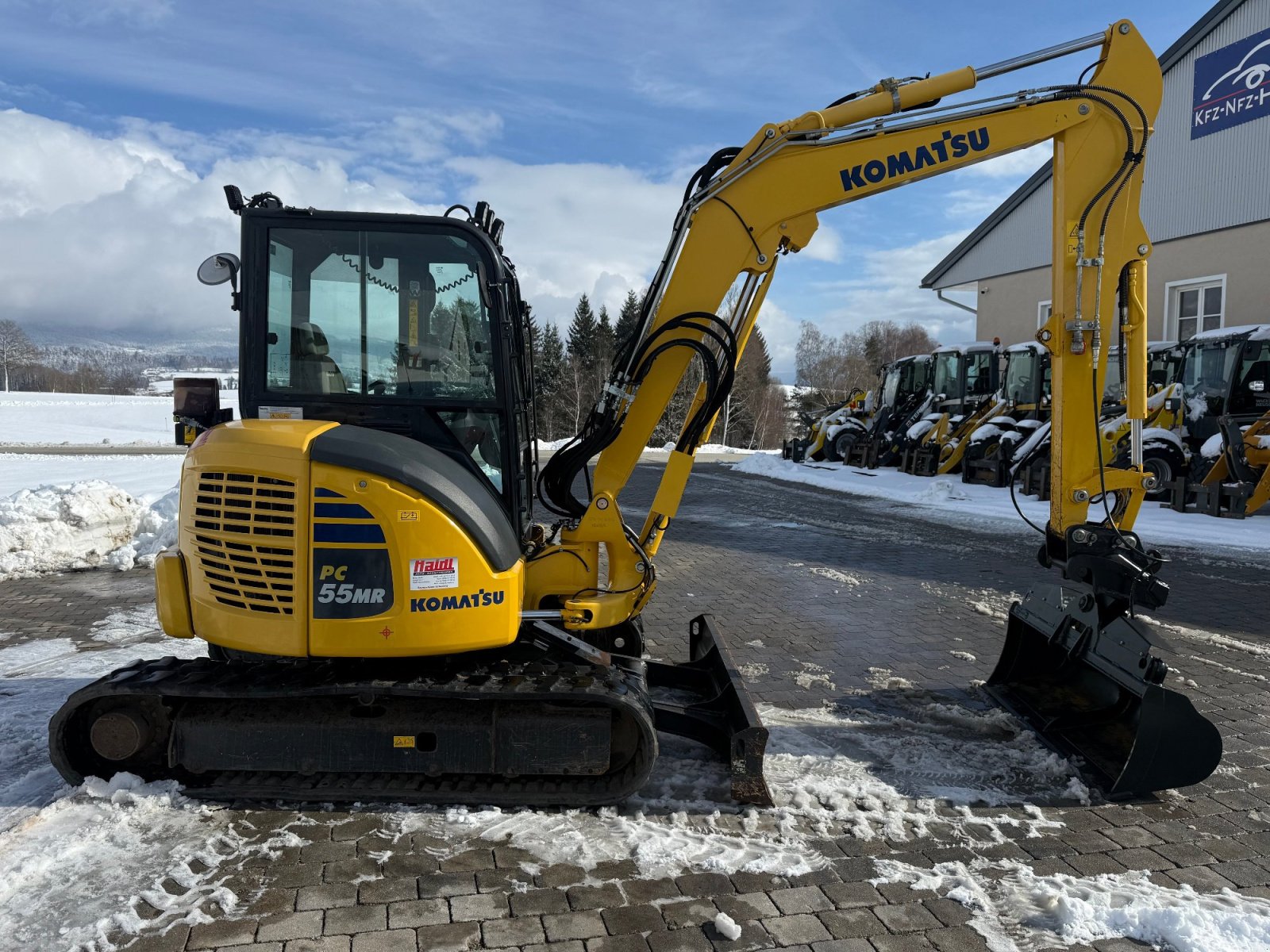 Minibagger tip Komatsu PC 55 MR-5, Gebrauchtmaschine in Neureichenau (Poză 4)