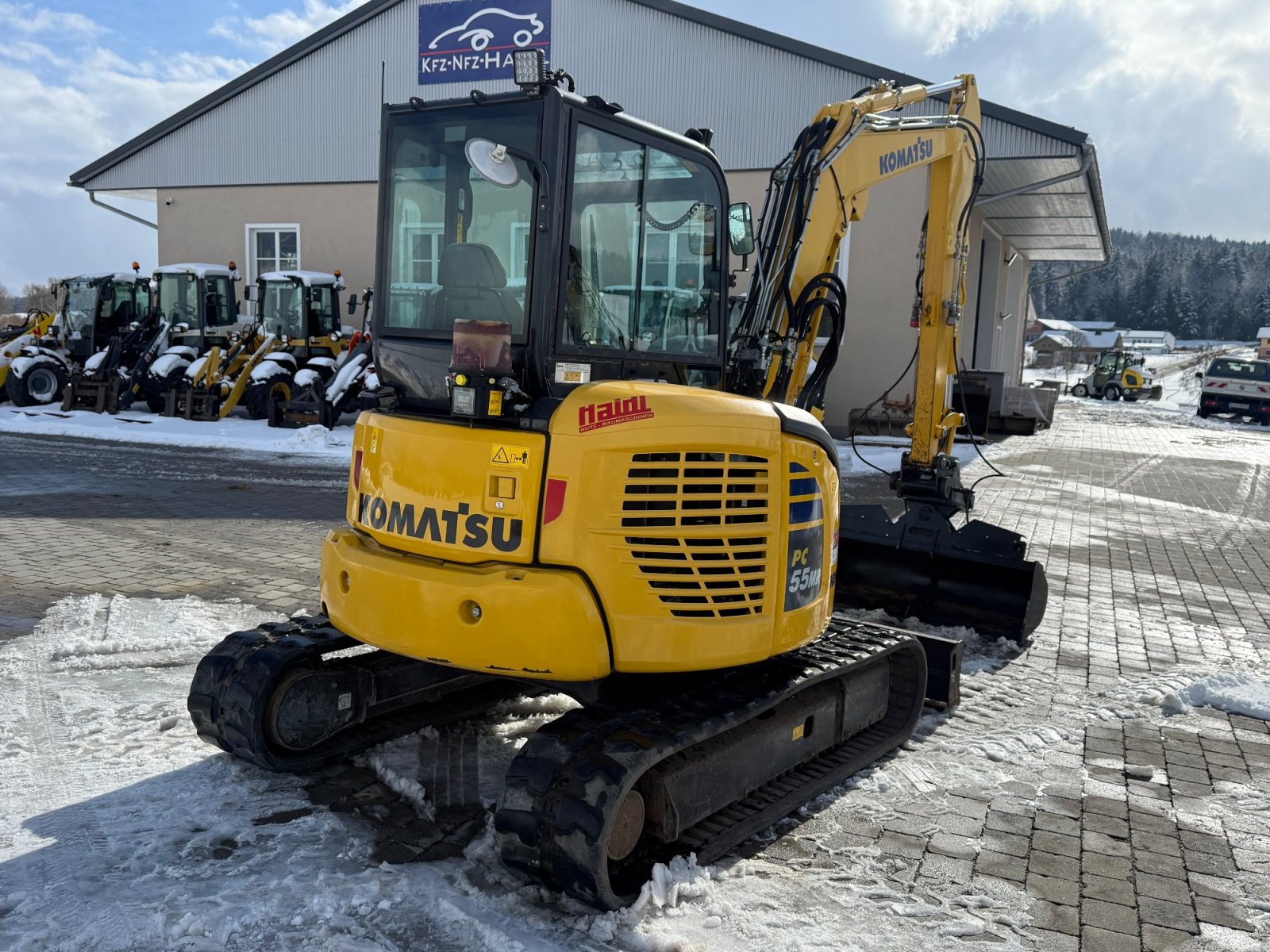 Minibagger tip Komatsu PC 55 MR-5, Gebrauchtmaschine in Neureichenau (Poză 5)