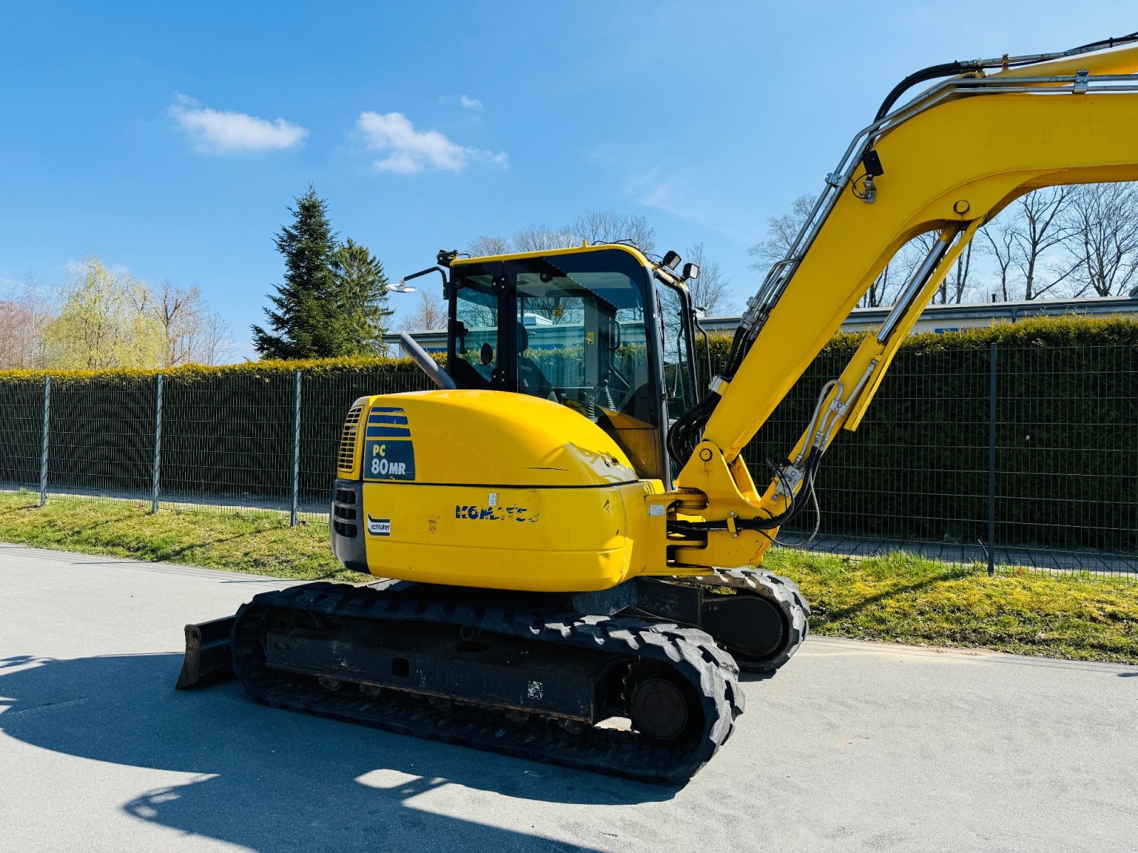 Minibagger типа Komatsu PC 80 MR-3, Gebrauchtmaschine в Falkenstein (Фотография 2)