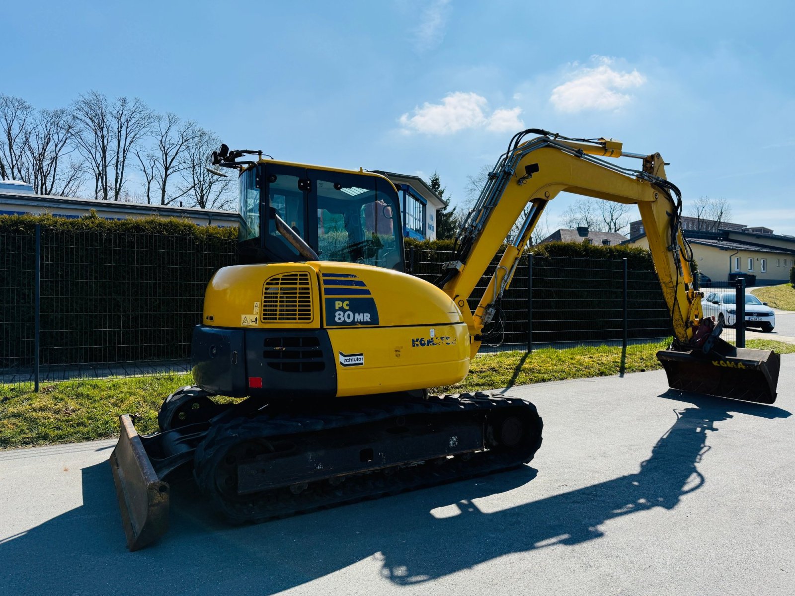 Minibagger типа Komatsu PC 80 MR-3, Gebrauchtmaschine в Falkenstein (Фотография 3)