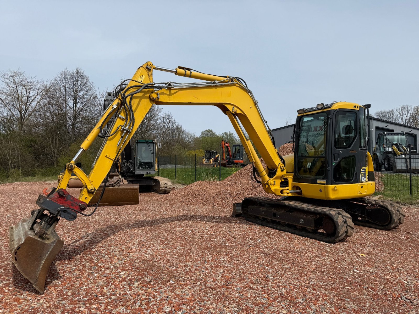 Minibagger a típus Komatsu PC 80 MR-3, Gebrauchtmaschine ekkor: Falkenstein (Kép 1)