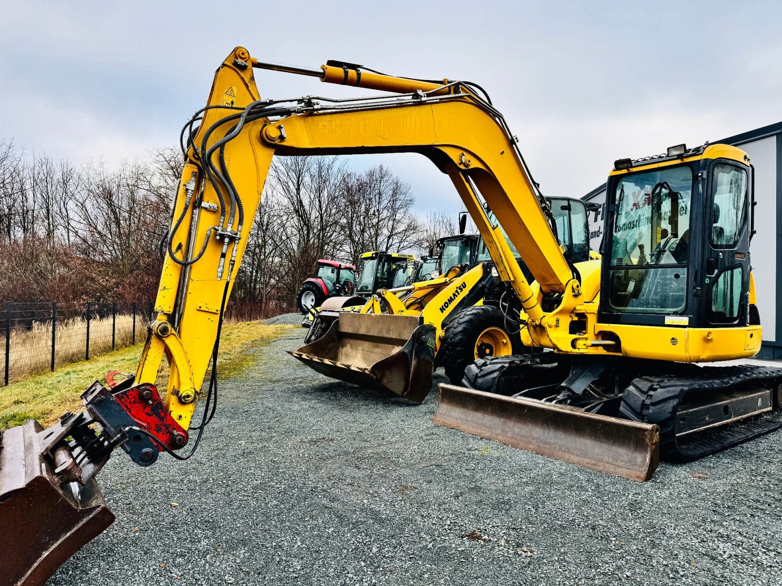 Minibagger del tipo Komatsu PC 80 MR, Gebrauchtmaschine en Falkenstein (Imagen 1)