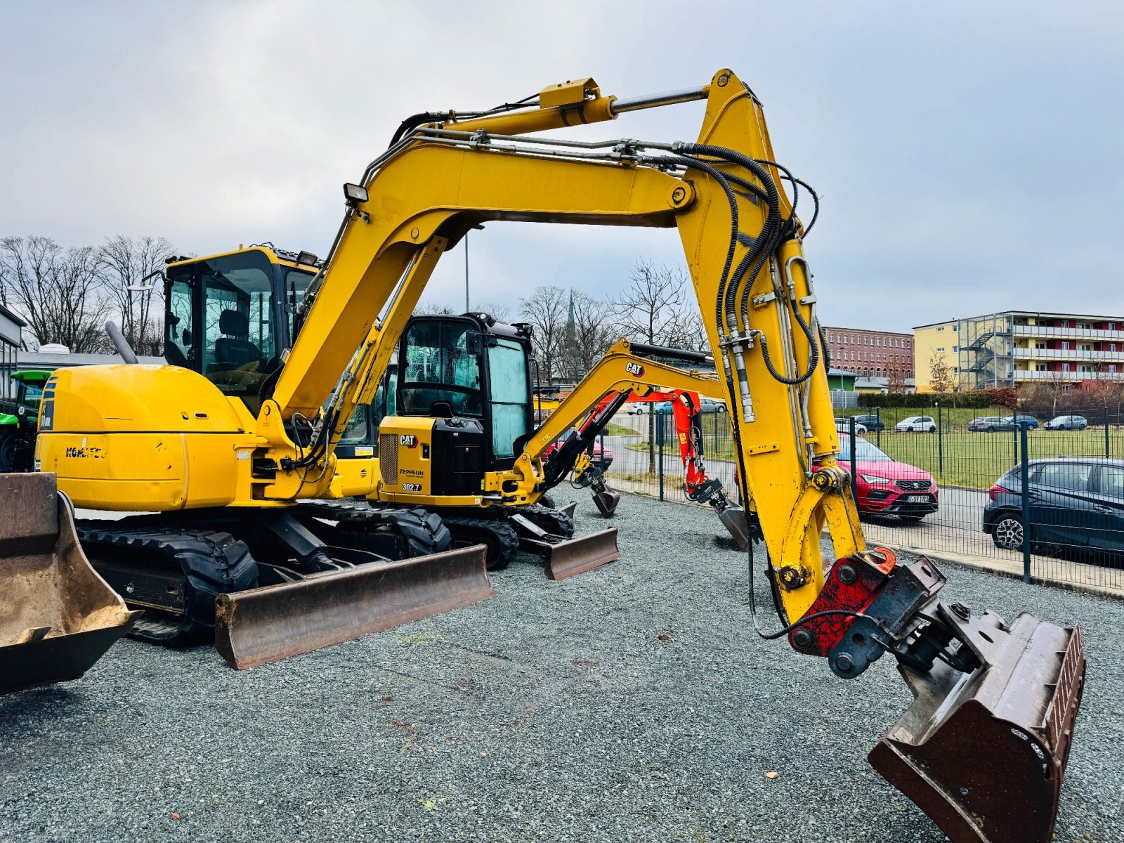 Minibagger del tipo Komatsu PC 80 MR, Gebrauchtmaschine en Falkenstein (Imagen 2)