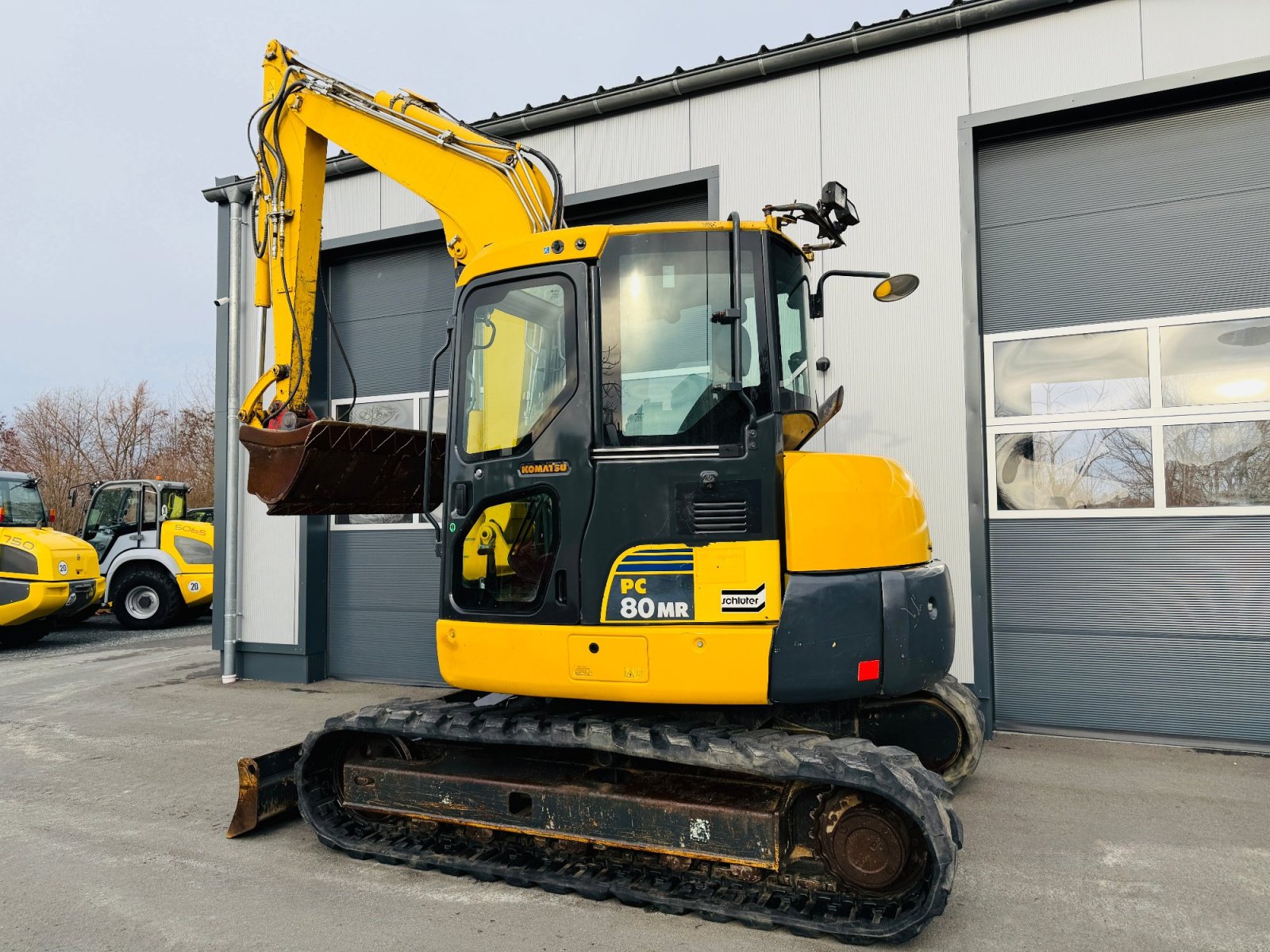 Minibagger des Typs Komatsu PC 80 MR, Gebrauchtmaschine in Falkenstein (Bild 5)