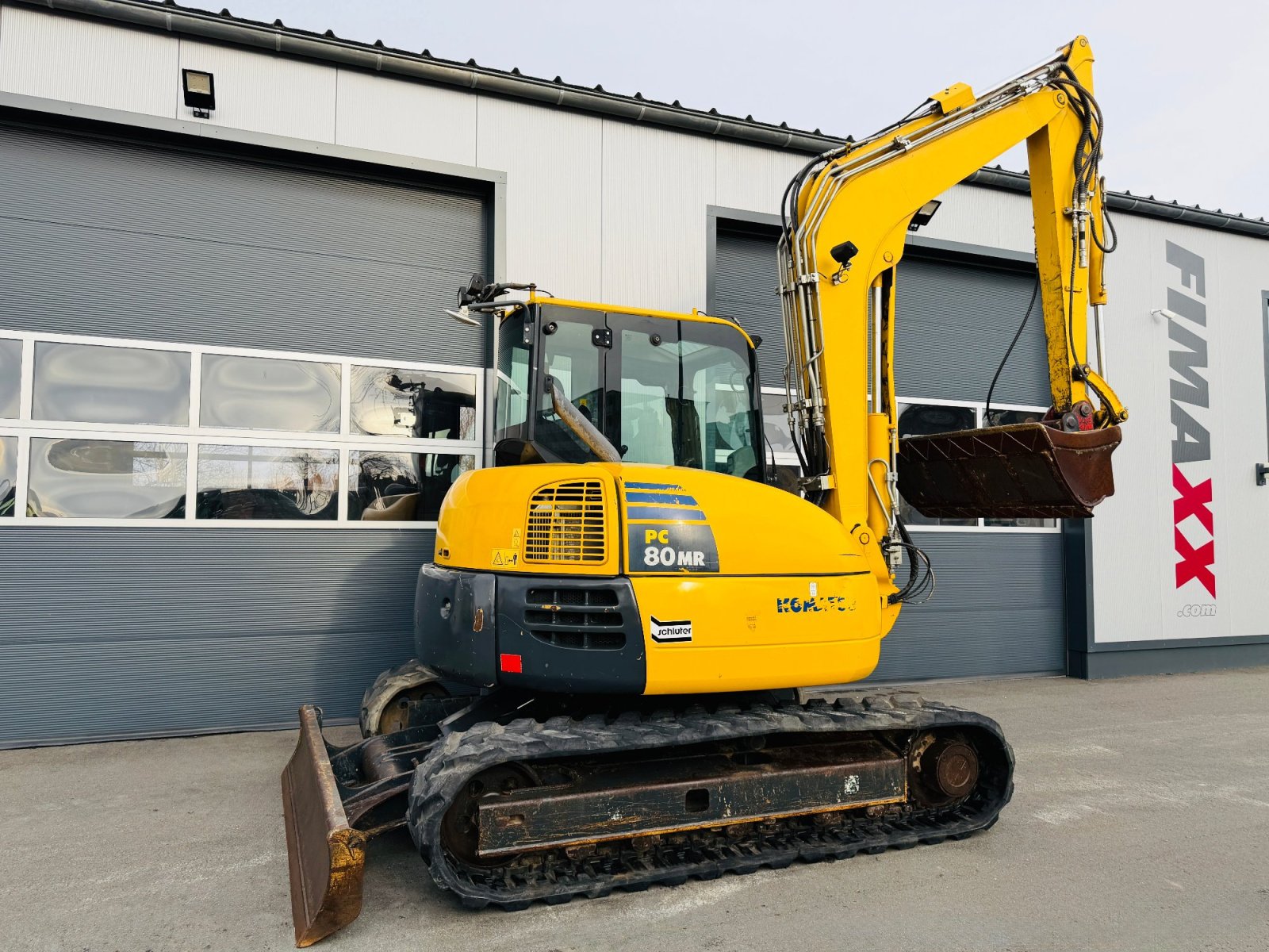 Minibagger des Typs Komatsu PC 80 MR, Gebrauchtmaschine in Falkenstein (Bild 6)