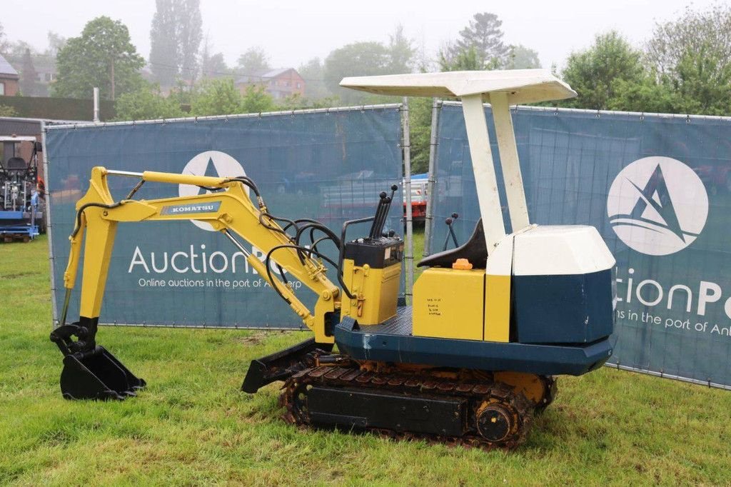 Minibagger типа Komatsu PC05-5, Gebrauchtmaschine в Antwerpen (Фотография 3)