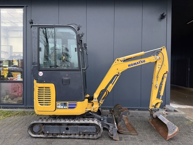 Minibagger typu Komatsu PC16R-3HS (2022 / 170 uur), Gebrauchtmaschine v Nijkerk (Obrázek 1)