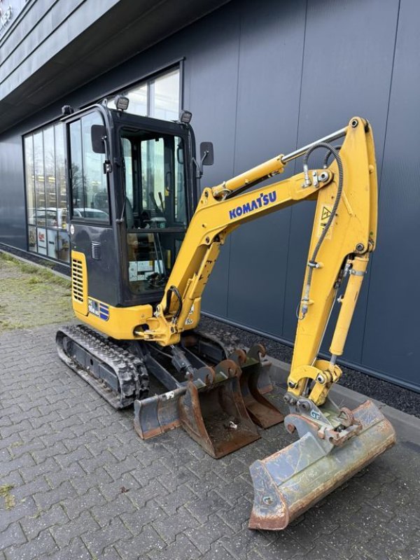 Minibagger del tipo Komatsu PC16R-3HS (2022 / 170 uur), Gebrauchtmaschine en Nijkerk (Imagen 3)