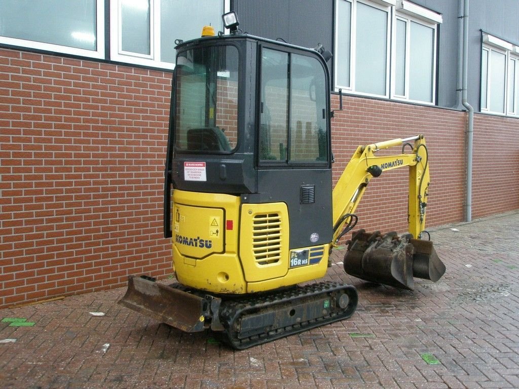 Minibagger типа Komatsu PC16R-3HS, Gebrauchtmaschine в Barneveld (Фотография 3)