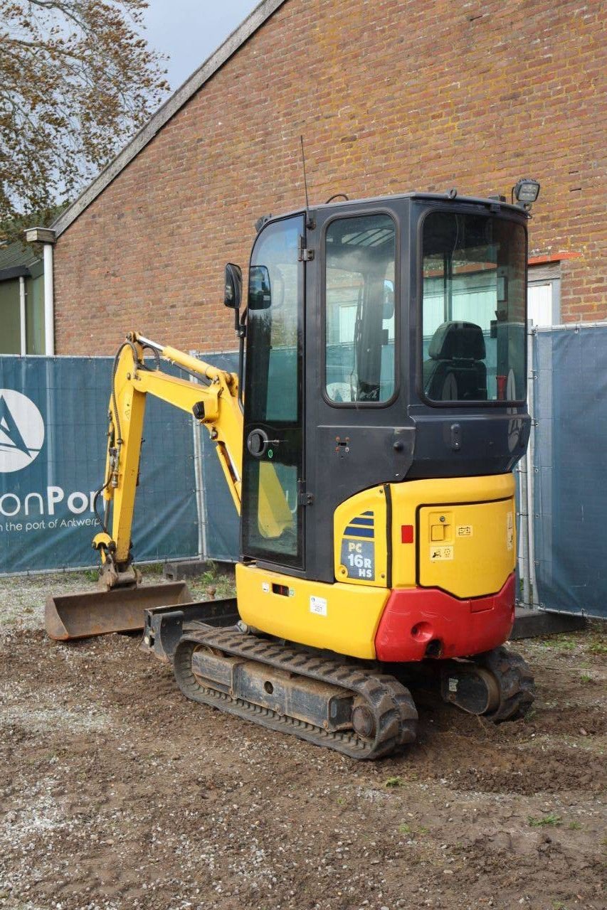 Minibagger a típus Komatsu PC16R-3HS, Gebrauchtmaschine ekkor: Antwerpen (Kép 4)