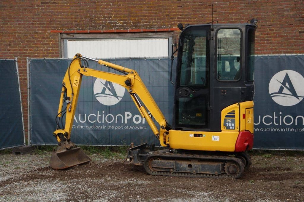 Minibagger a típus Komatsu PC16R-3HS, Gebrauchtmaschine ekkor: Antwerpen (Kép 3)