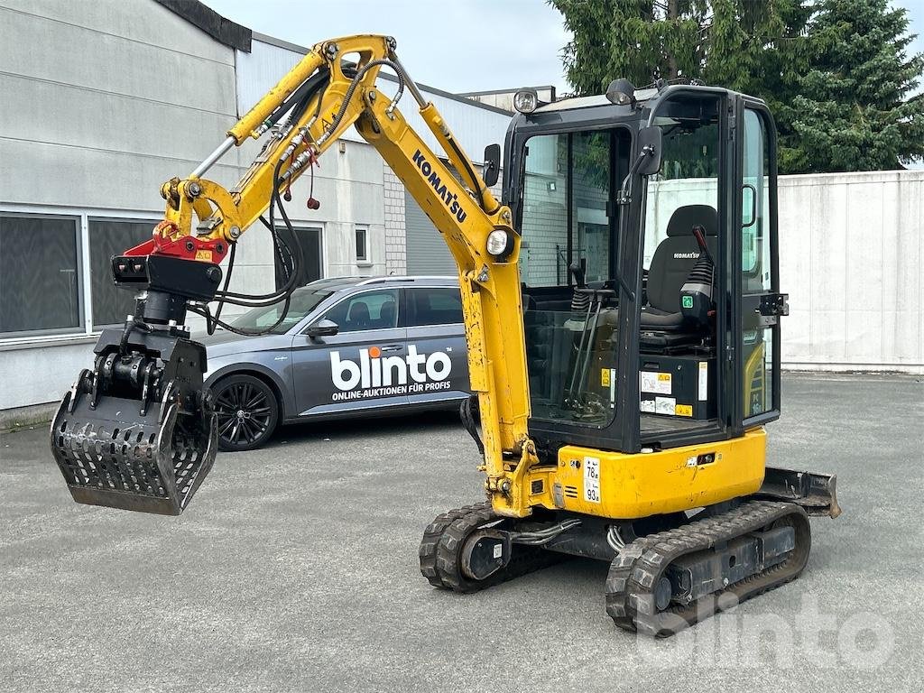 Minibagger typu Komatsu PC16R-3HS, Gebrauchtmaschine w Düsseldorf (Zdjęcie 1)