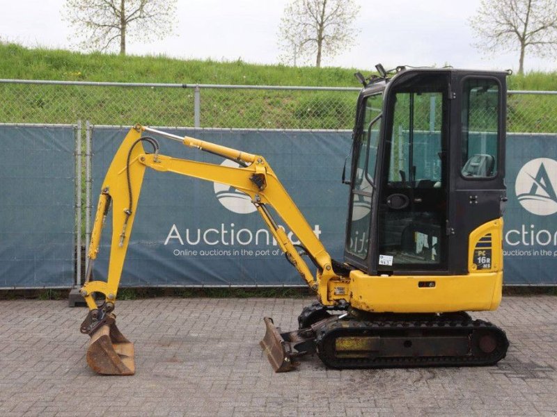 Minibagger a típus Komatsu PC16R-HS, Gebrauchtmaschine ekkor: Antwerpen (Kép 1)
