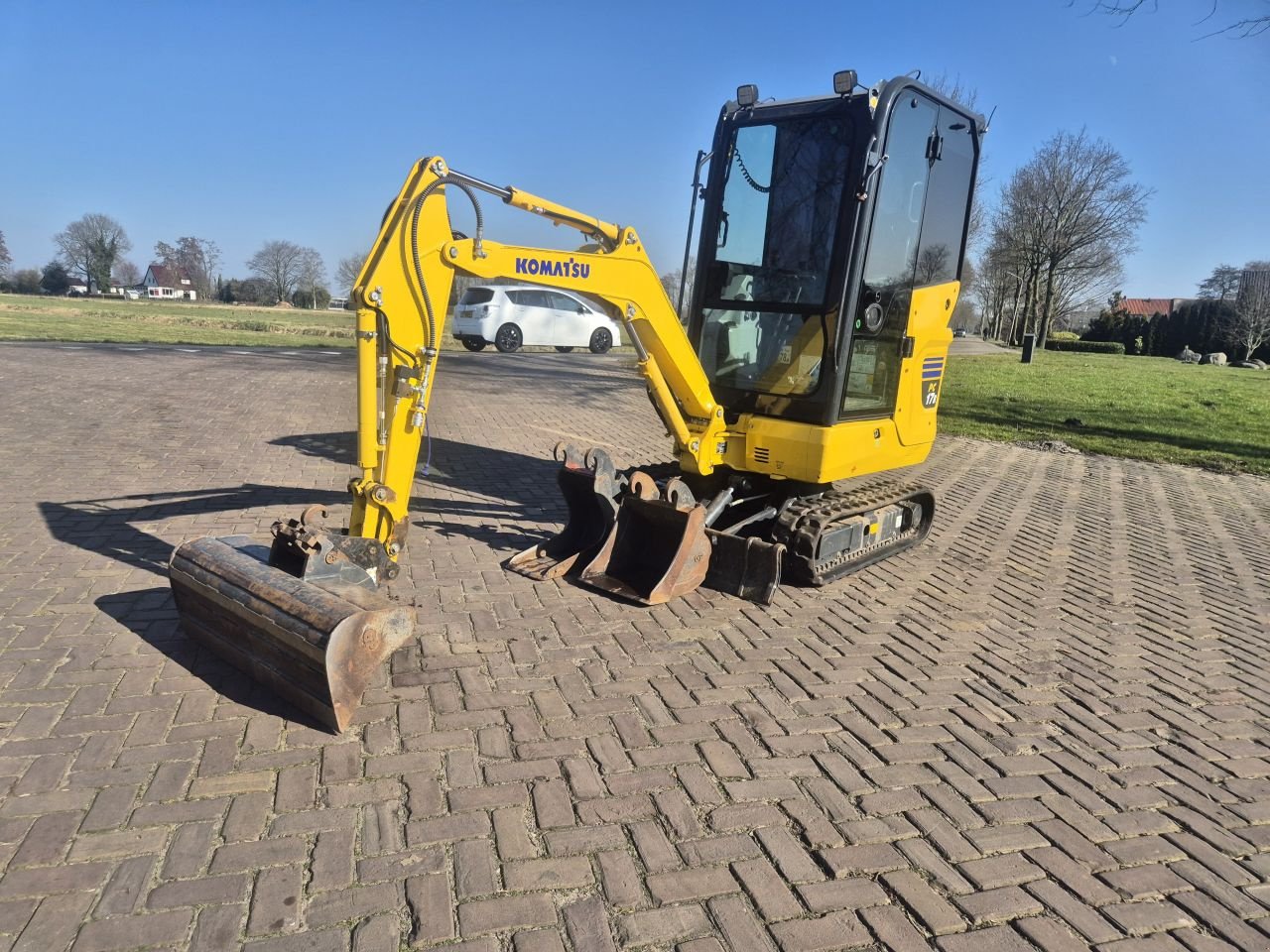 Minibagger Türe ait Komatsu PC17R-5, Gebrauchtmaschine içinde Nijeveen (resim 3)