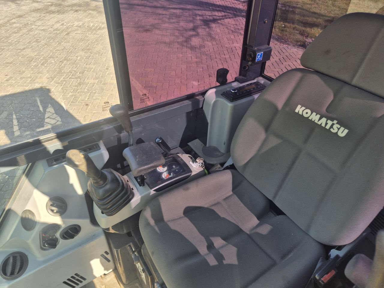 Minibagger Türe ait Komatsu PC17R-5, Gebrauchtmaschine içinde Nijeveen (resim 7)