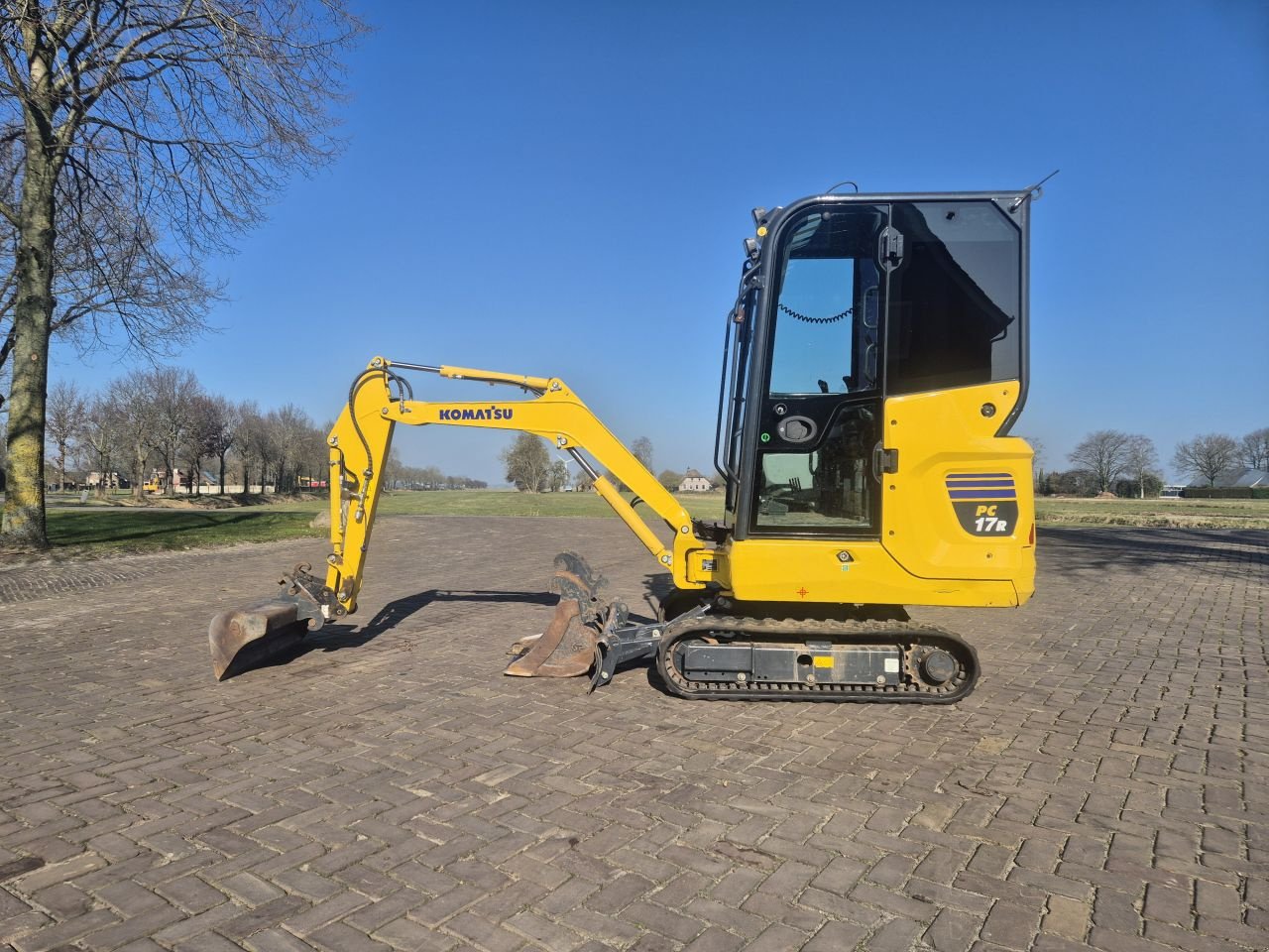 Minibagger Türe ait Komatsu PC17R-5, Gebrauchtmaschine içinde Nijeveen (resim 1)