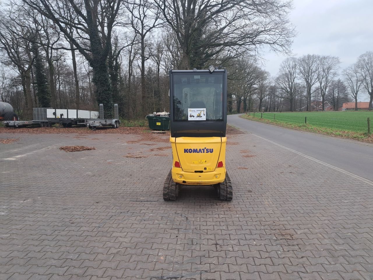 Minibagger του τύπου Komatsu Pc20r-5, Gebrauchtmaschine σε Vragender (Φωτογραφία 4)