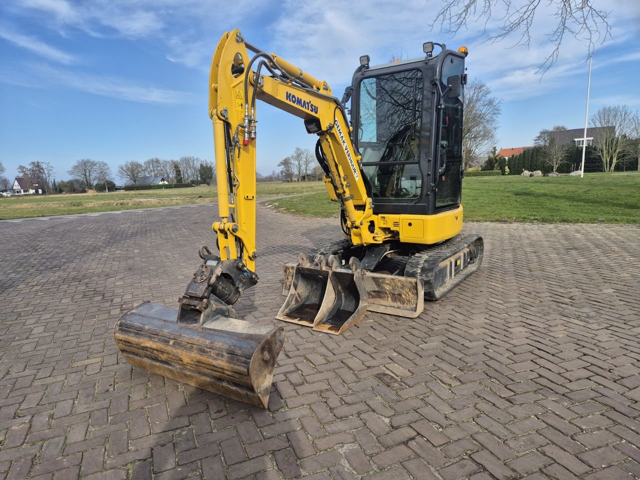 Minibagger des Typs Komatsu PC26MR-5, Gebrauchtmaschine in Nijeveen (Bild 7)