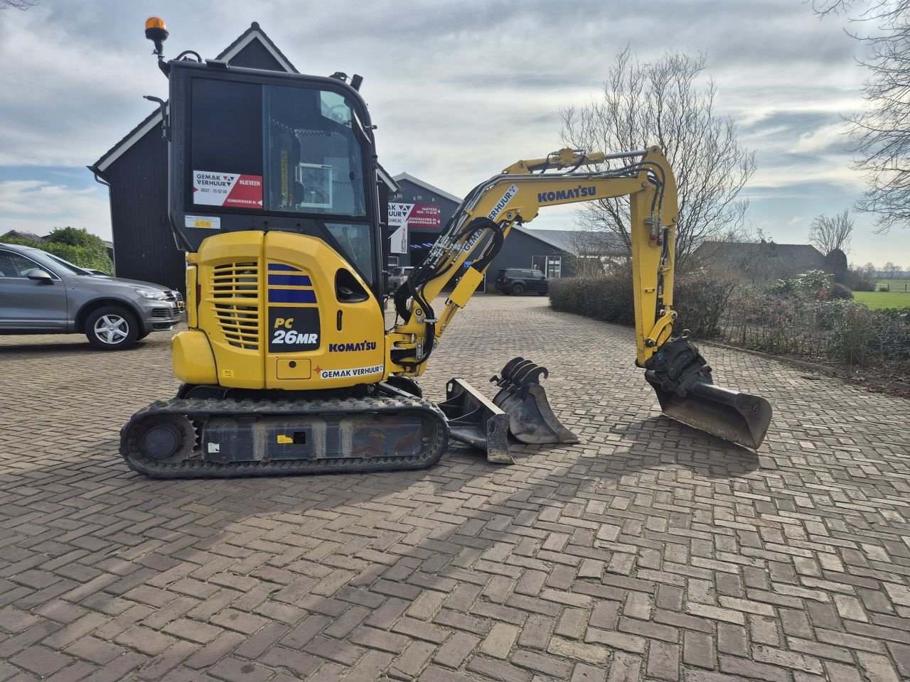 Minibagger Türe ait Komatsu PC26MR-5, Gebrauchtmaschine içinde Nijeveen (resim 2)