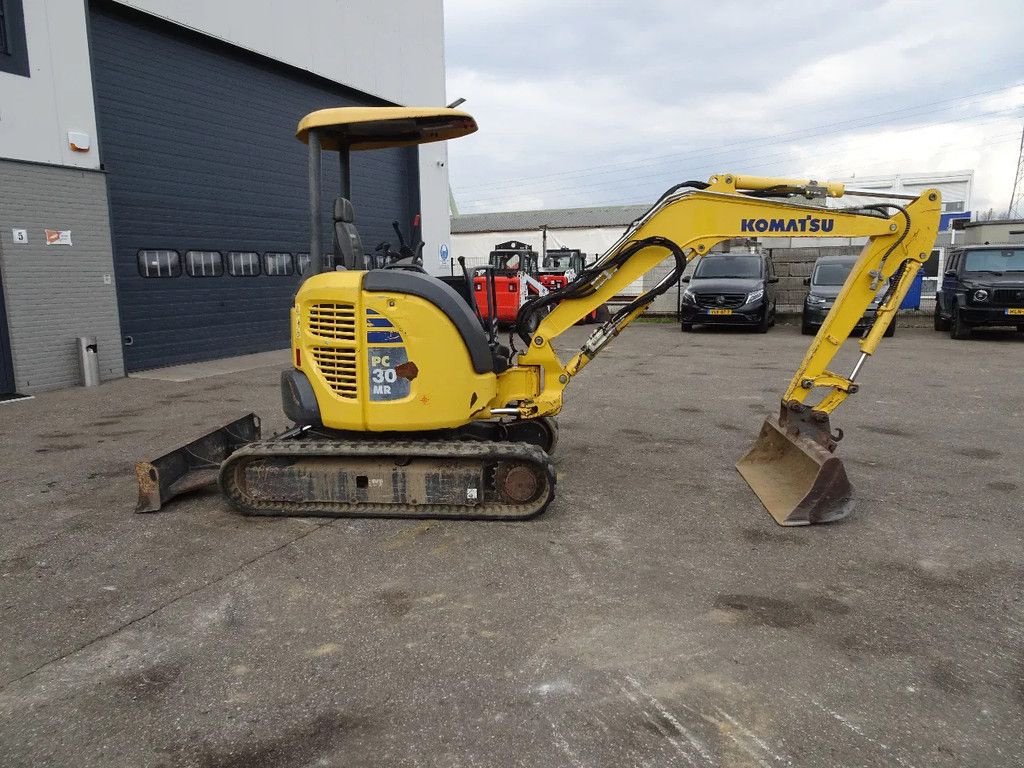 Minibagger Türe ait Komatsu PC30MR-3, Gebrauchtmaschine içinde Zutphen (resim 7)
