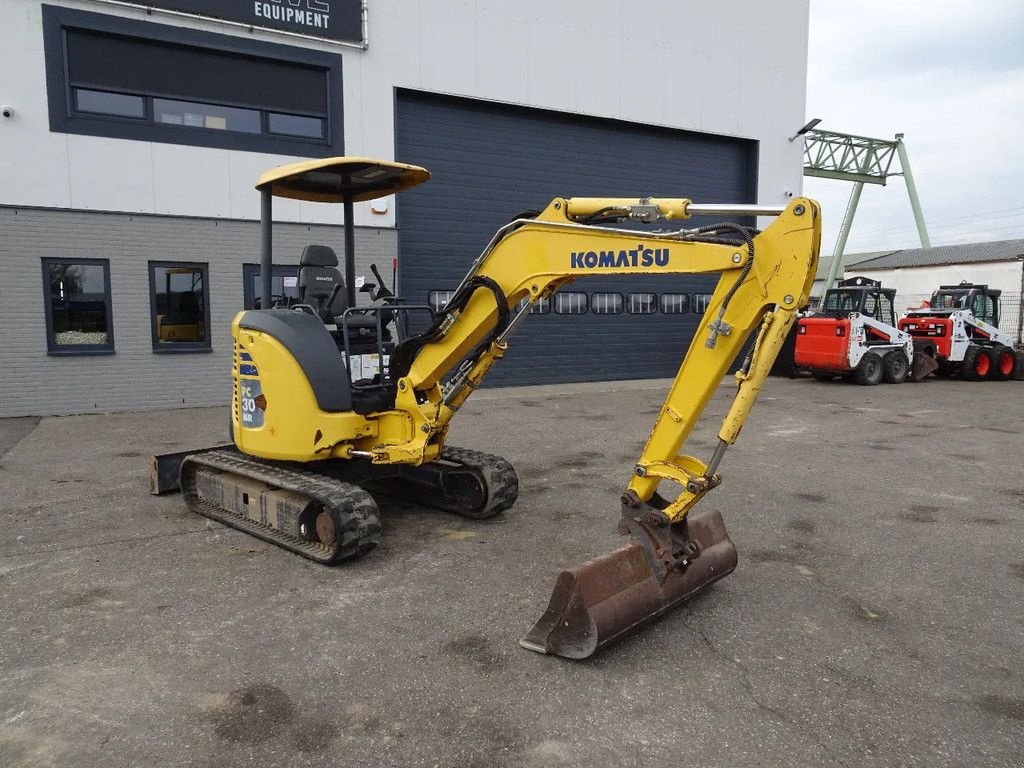 Minibagger Türe ait Komatsu PC30MR-3, Gebrauchtmaschine içinde Zutphen (resim 2)