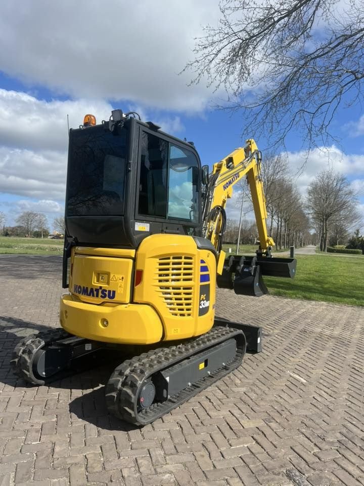 Minibagger Türe ait Komatsu PC33MR-5 en PC38MR-5, Neumaschine içinde Nijeveen (resim 3)