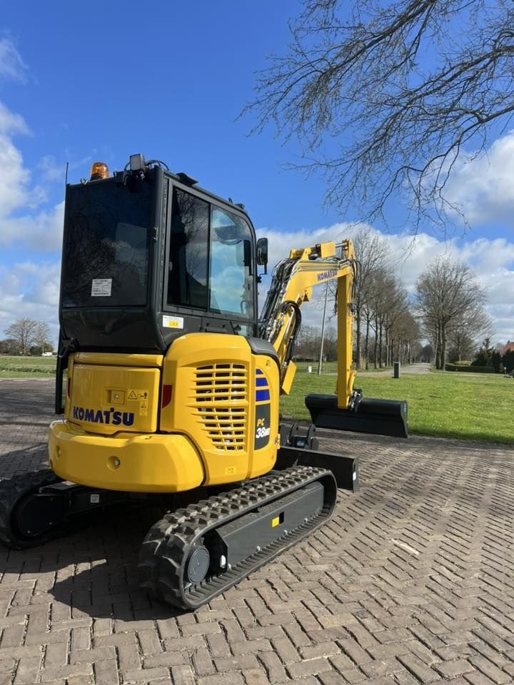 Minibagger Türe ait Komatsu PC33MR-5 en PC38MR-5, Neumaschine içinde Nijeveen (resim 7)
