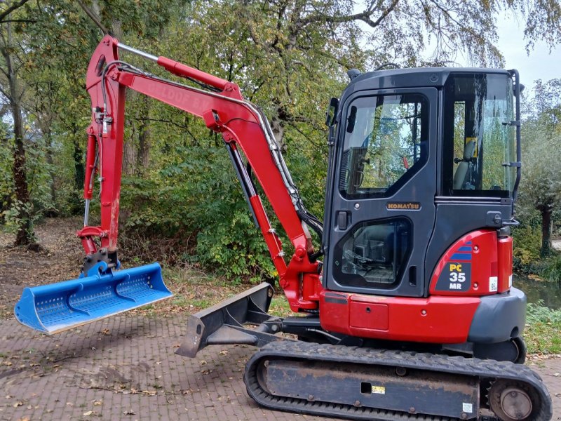 Minibagger des Typs Komatsu PC35MR-3., Gebrauchtmaschine in Alblasserdam (Bild 1)