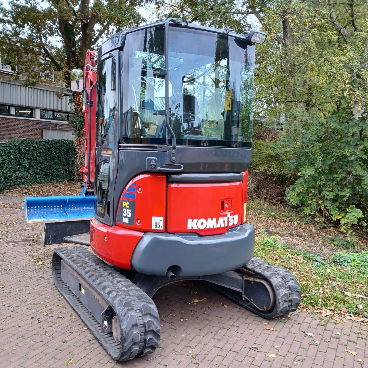 Minibagger des Typs Komatsu PC35MR-3., Gebrauchtmaschine in Alblasserdam (Bild 3)