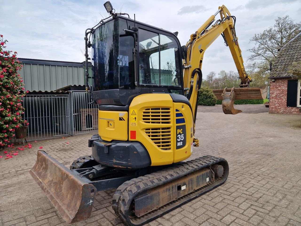 Minibagger типа Komatsu PC35MR-3, Gebrauchtmaschine в Oirschot (Фотография 3)