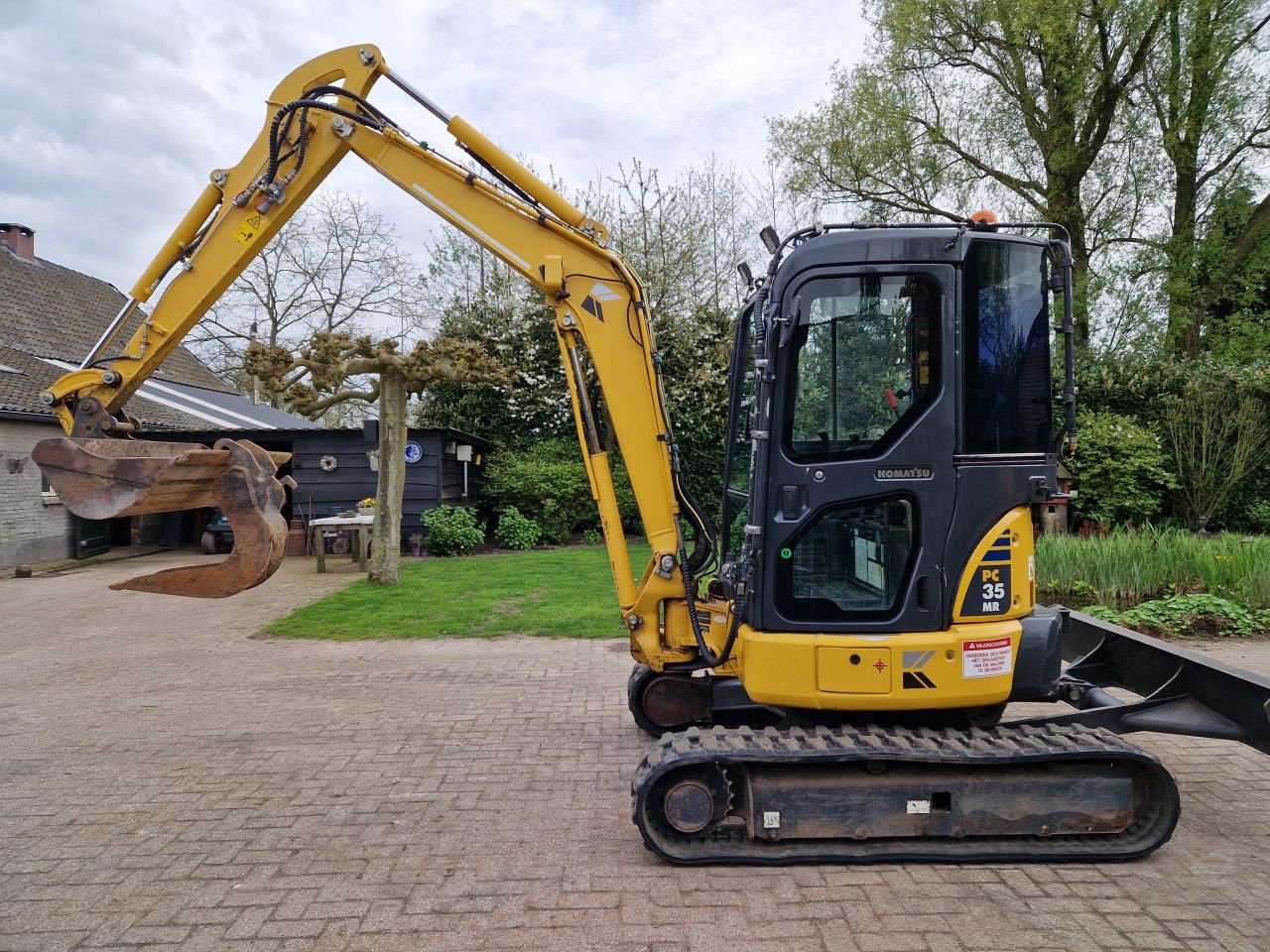 Minibagger типа Komatsu PC35MR-3, Gebrauchtmaschine в Oirschot (Фотография 7)