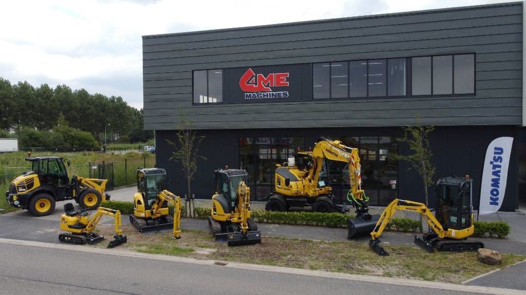 Minibagger typu Komatsu PC35MR-5 Airco (1750 uur / 2021), Gebrauchtmaschine v Nijkerk (Obrázek 11)