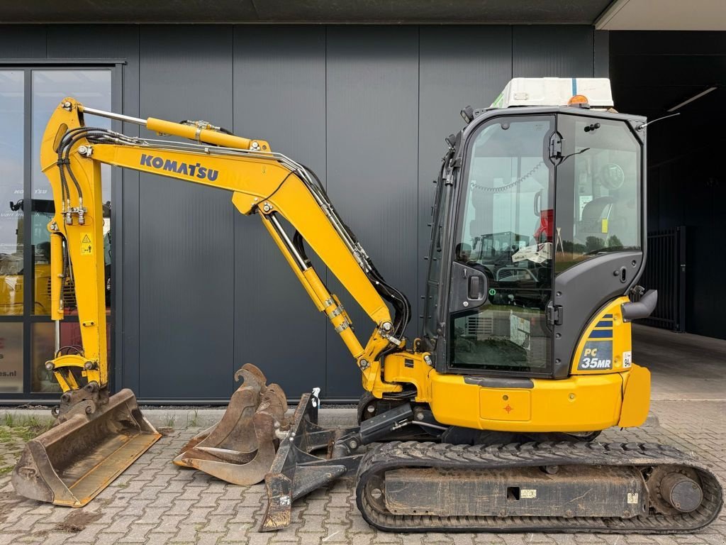 Minibagger des Typs Komatsu PC35MR-5 (Airco/ 2019/ 5.623uur), Gebrauchtmaschine in Nijkerk (Bild 2)