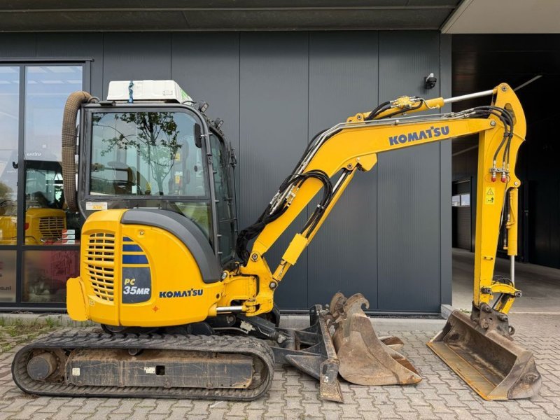 Minibagger des Typs Komatsu PC35MR-5 (Airco/ 2019/ 5.623uur), Gebrauchtmaschine in Nijkerk (Bild 1)