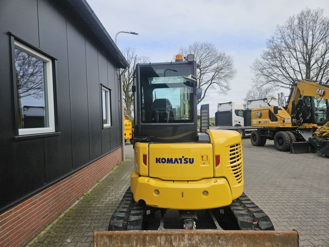 Minibagger des Typs Komatsu PC55 MR-5 Stage V, Gebrauchtmaschine in Haaksbergen (Bild 9)