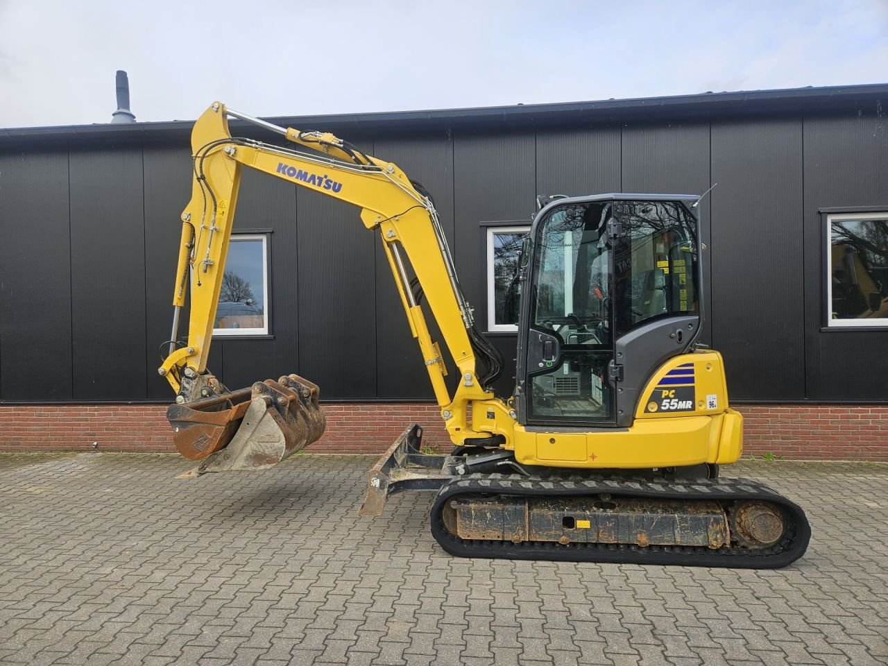 Minibagger des Typs Komatsu PC55 MR-5 Stage V, Gebrauchtmaschine in Haaksbergen (Bild 1)