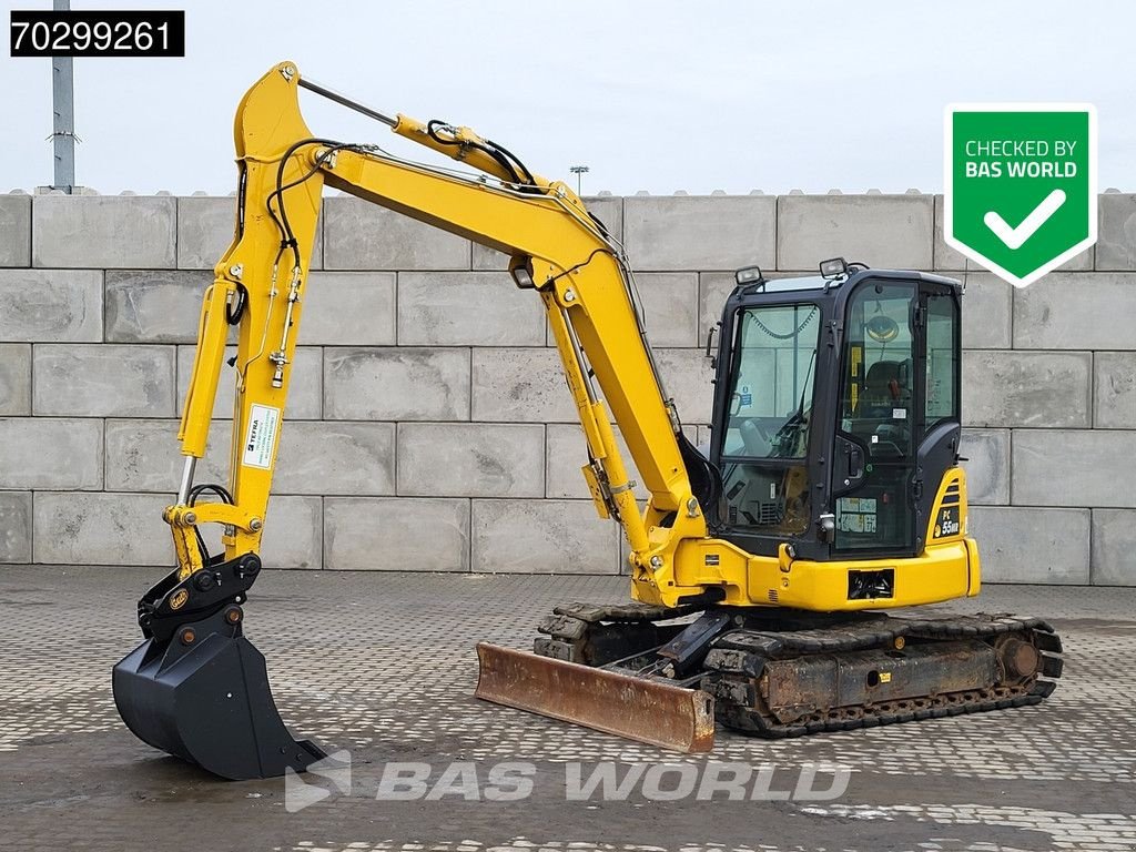 Minibagger typu Komatsu PC55 MR-5E0, Gebrauchtmaschine v Veghel (Obrázek 1)