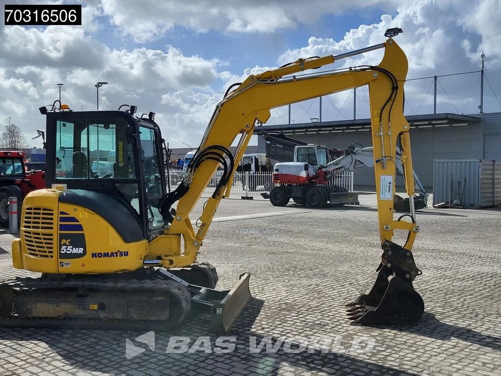 Minibagger типа Komatsu PC55 MR-5EO, Gebrauchtmaschine в Veghel (Фотография 10)