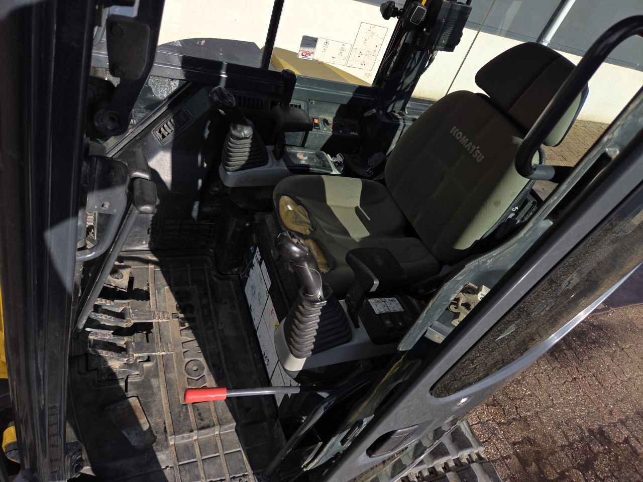 Minibagger типа Komatsu PC55MR-3, Gebrauchtmaschine в Oirschot (Фотография 9)