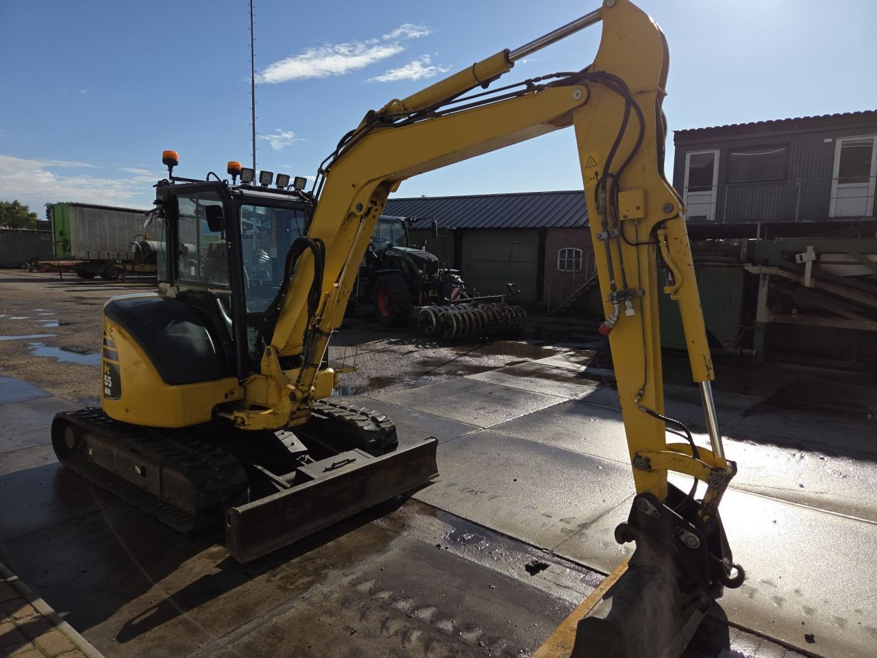 Minibagger типа Komatsu PC55MR-3, Gebrauchtmaschine в Oirschot (Фотография 7)