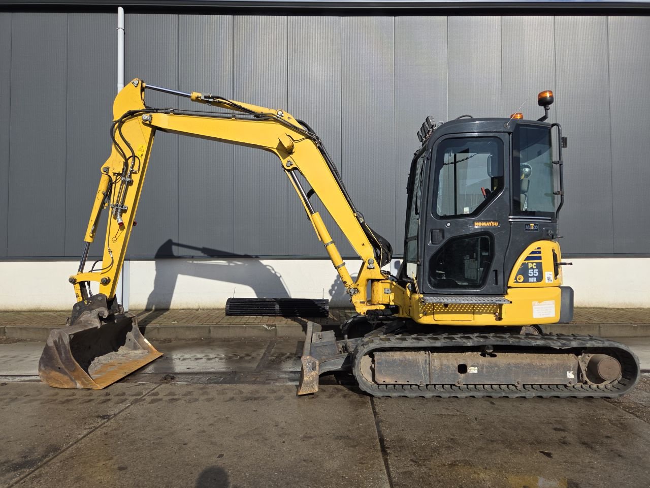 Minibagger типа Komatsu PC55MR-3, Gebrauchtmaschine в Oirschot (Фотография 3)