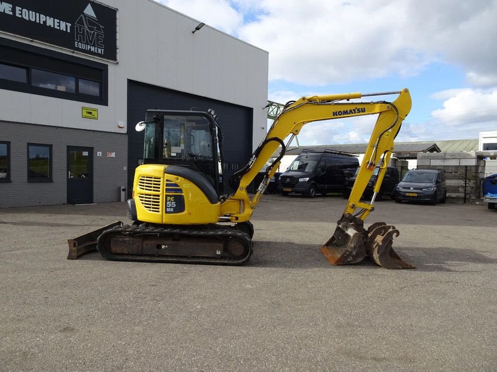 Minibagger des Typs Komatsu PC55MR-3, Gebrauchtmaschine in Zutphen (Bild 7)