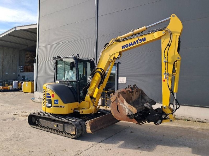 Minibagger des Typs Komatsu PC55MR-5, Gebrauchtmaschine in Overijse (Bild 1)