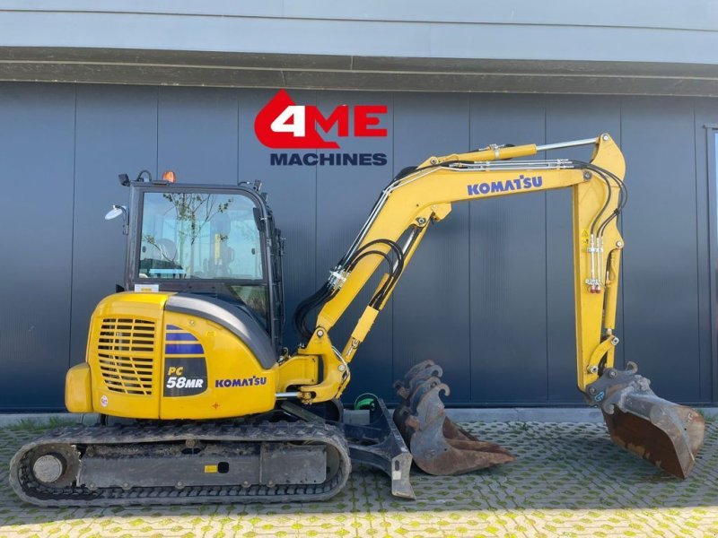 Minibagger des Typs Komatsu PC58MR-5EO (demo / 1.200h), Gebrauchtmaschine in Nijkerk (Bild 1)