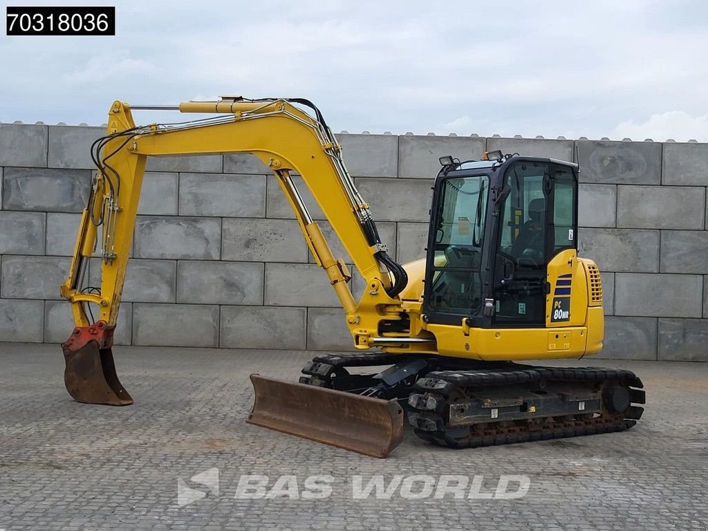 Minibagger typu Komatsu PC80 MR-5 A/C, Gebrauchtmaschine w Veghel (Zdjęcie 3)
