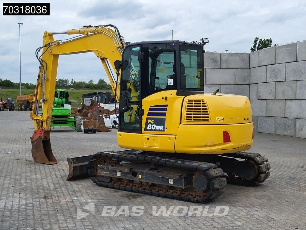 Minibagger typu Komatsu PC80 MR-5 A/C, Gebrauchtmaschine w Veghel (Zdjęcie 2)