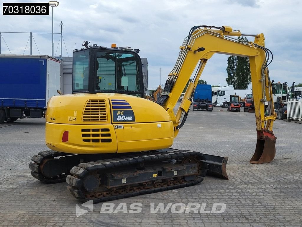 Minibagger typu Komatsu PC80 MR-5 A/C, Gebrauchtmaschine w Veghel (Zdjęcie 8)